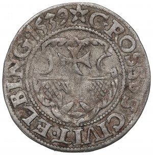 Sigismund I The Old, Groschen 1539, Elbing