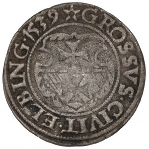 Sigismund I The Old, Groschen 1539, Elbing