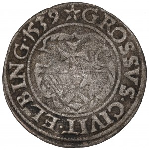 Sigismund I The Old, Groschen 1539, Elbing