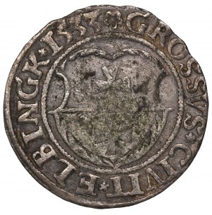 Sigismund I the Old, Groschen 1533, Elbing