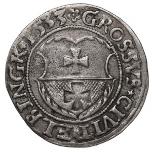 Sigismund I the Old, Groschen 1533, Elbing