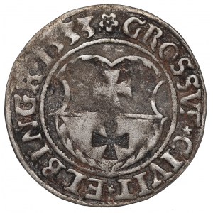 Sigismund I the Old, Groschen 1533, Elbing