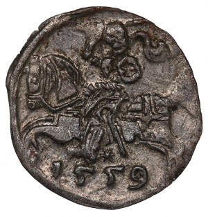 Sigismund Augustus, Denar 1559, Vilnius