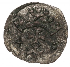 Sigismund I the Old, Denarius 1546, Gdańsk