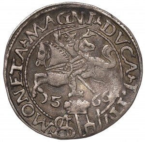 Sigismund II Augustus, Groschen for Poland 1566