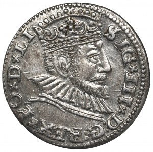 Sigismund III, 3 groschen 1592, Riga