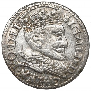 Sigismund III, 3 groschen 1595, Riga