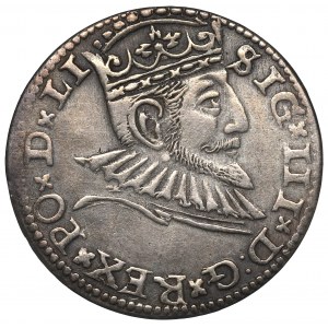 Sigismund III, 3 groschen 1591, Riga