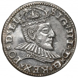 Sigismund III, 3 groschen 1595, Riga