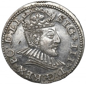 Sigismund III, 3 groschen 1595, Riga