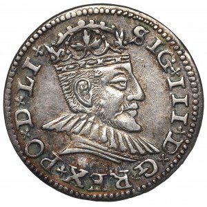 Sigismund III, 3 groschen 1595, Riga