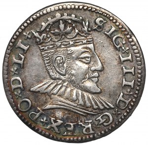 Sigismund III, 3 groschen 1595, Riga