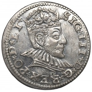 Sigismund III, 3 groschen 1595, Riga