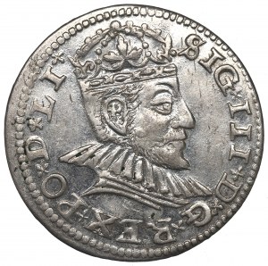 Sigismund III, 3 groschen 1595, Riga