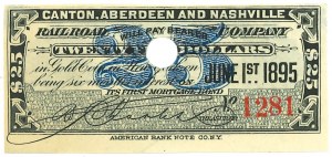 USA, 25 Dollars 1895