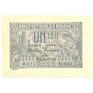 Rumunia, 1 Leu 1915