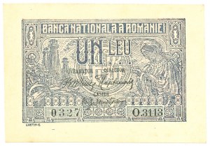 Romania, 1 Leu 1915