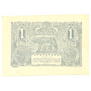 Rumunia, 1 Leu 1915