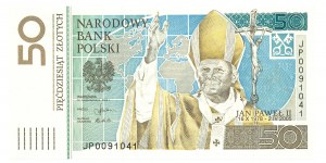 50 zloty 2006 John Paul II