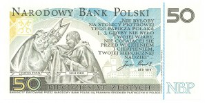 50 zloty 2006 John Paul II