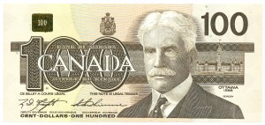 Kanada, 100 dolarów 1988