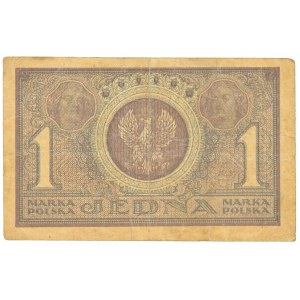 II RP, 1 marka polska 1919 IBW