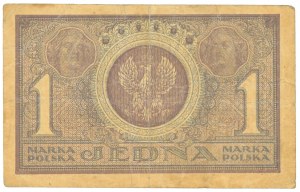 II RP, 1 Polish mark 1919 IBW