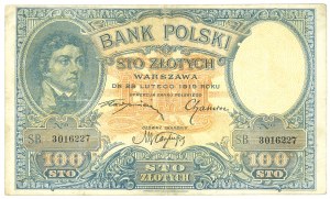II RP, 100 gold 1919 S.B.