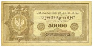 II RP, 50,000 Polish marks 1922 M