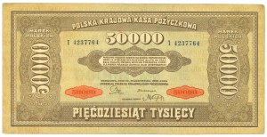 II RP, 50,000 Polish marks 1922 I