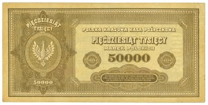 II RP, 50,000 Polish marks 1922 F