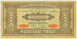 II RP, 50,000 Polish marks 1922 Z