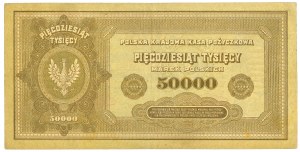 II RP, 50,000 Polish marks 1922 Z