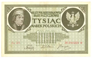 II RP, 1000 Polish marks 1919 ZA.