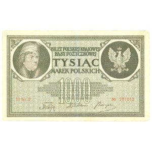 II RP, 1000 polských marek 1919 III ser. F