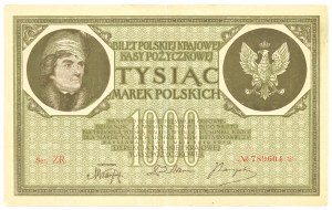 II RP, 1000 Polish marks 1919 ZR.