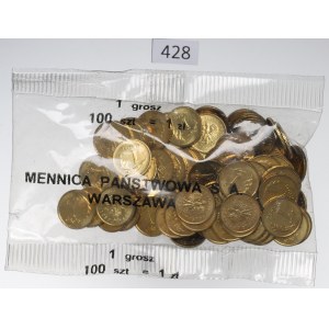 III RP, Woreczek menniczy 1 grosz 2000