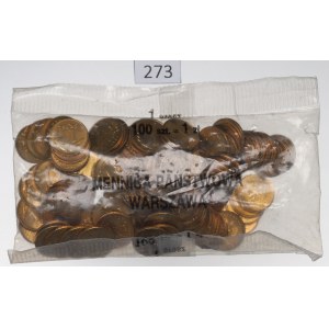 III RP, Woreczek menniczy 1 grosz 1990