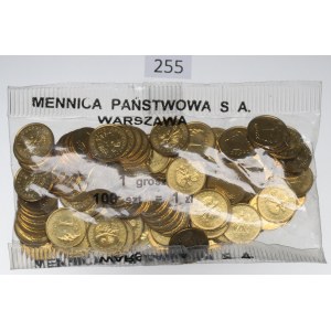 III RP, Woreczek menniczy 1 grosz 2000