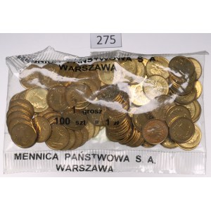 III RP, Woreczek menniczy 1 grosz 2000