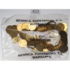 III RP, Woreczek menniczy 1 grosz 1999