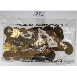 III RP, Woreczek menniczy 1 grosz 1999