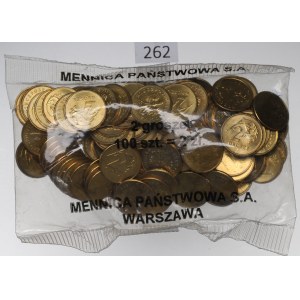 III RP, woreczek menniczy 2 grosze 1998