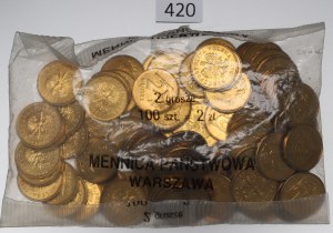 Third Republic, Mint bag 2 pennies 1992