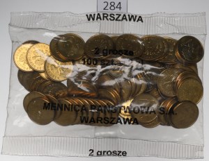 Third Republic, mint bag 2 pennies 1998