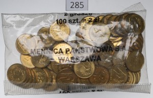 Third Republic, mint bag 2 pennies 1998