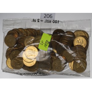 III RP, woreczek menniczy 2 grosze 1998
