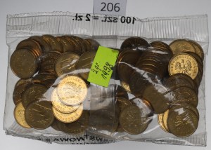 Third Republic, mint bag 2 pennies 1998