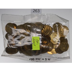 Terza Repubblica, sacchetto della zecca 2 penny 2001