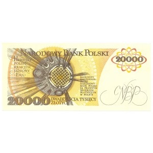 PRL, 20000 złotych 1989 AE